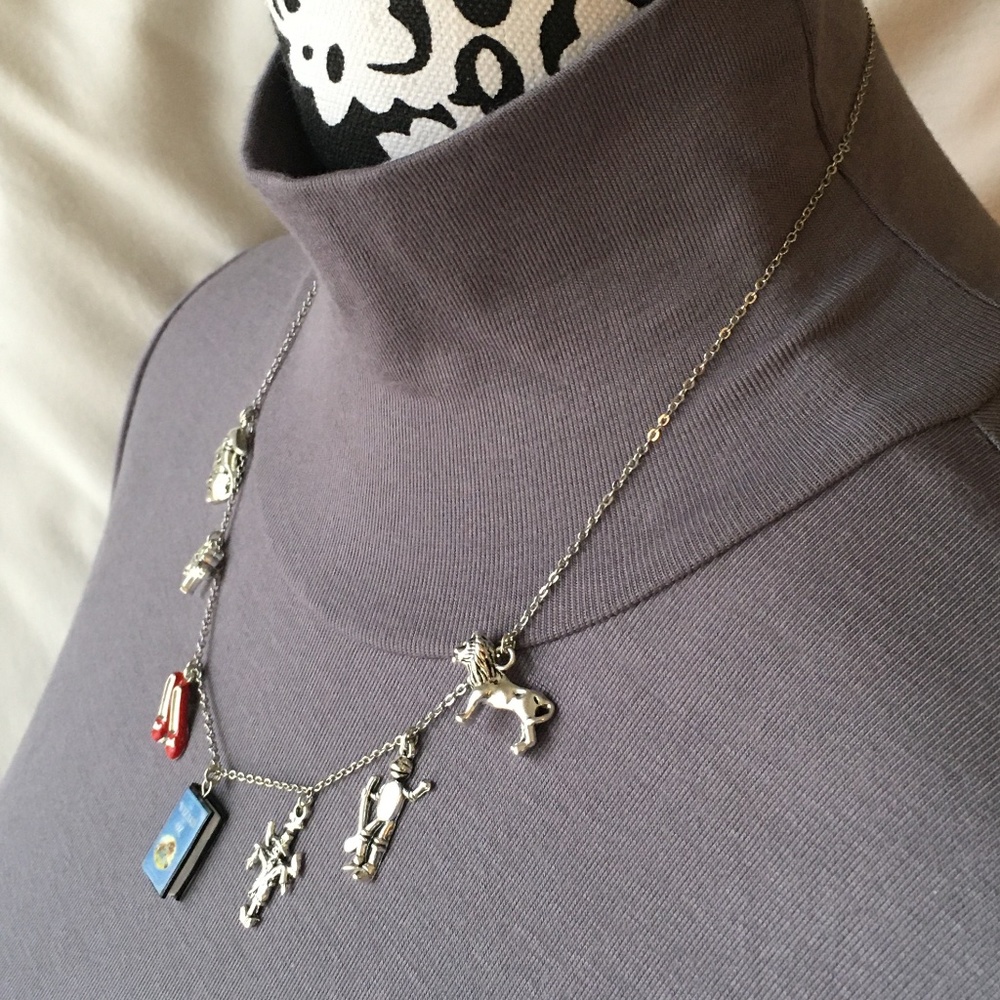Wizard of Oz by L. Frank Baum Handmade Literature Necklace, Book Cover, Witch - Picture 6 of 14